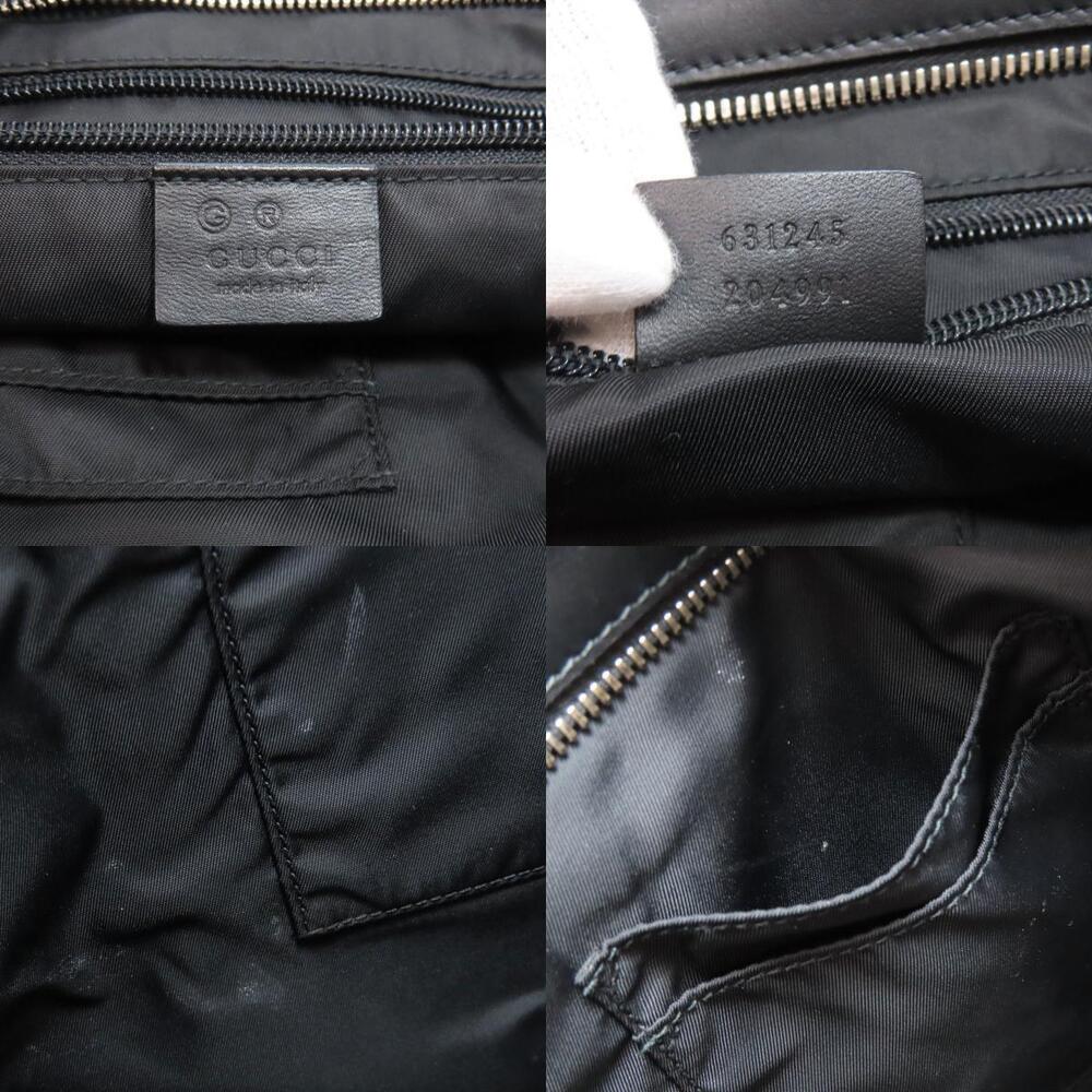 Gucci Sherry Line Shoulder Bag black techno leather - Picture 6 of 11